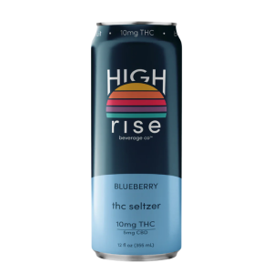 High Rise Blueberry THC Seltzer 10mg (4Pack)
