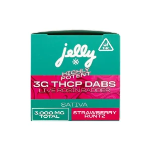 Jelly Strawberry Runtz Live Rosin Badder Sativa 3g