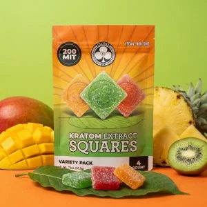 Club13 Kratom Squares 200 MIT 4ct