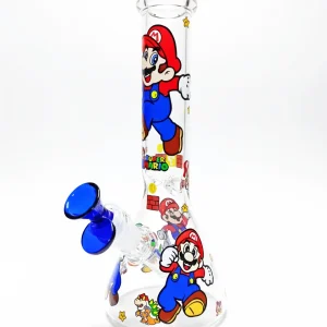 Glass Pipe 10" Super Mario