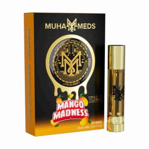 Muha Meds Mango Madness 2g THCA Cart Hybrid