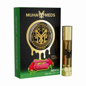 Muha Meds Watermelon Gelato 2g THCA Cart Indica
