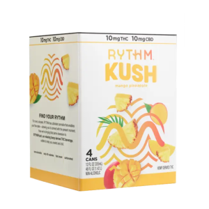 Rythm Relaxing THC Beverage Mango Pineapple 10mg(4Pack)