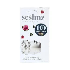 Seshnz Mushroom Blend Organic Cookies N Cream Chocolate Bar