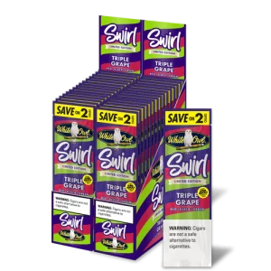 White Owl Triple Grape Swirl Cigarillos 2pk
