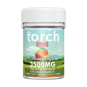 Torch Strawberry Mango THCP + D9 3500mg Gummies