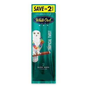 White Owl Tropical Twist Cigarillos 2pk