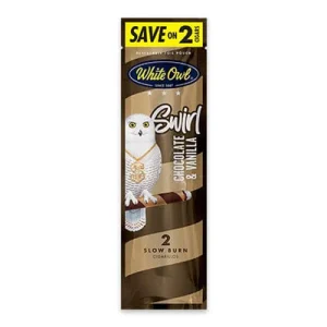 White Owl Chocolate & Vanilla Swirl Cigarillos 2pk