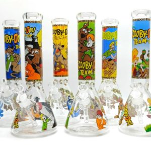 Glass Pipe 10" Scooby Doo