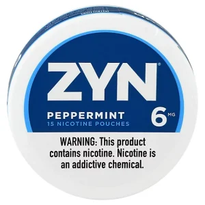 Zyn Nicotine Pouches Peppermint 6mg
