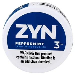 Zyn Nicotine Pouches Peppermint 3mg