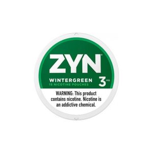 Zyn Nicotine Pouches Wintergreen 3mg